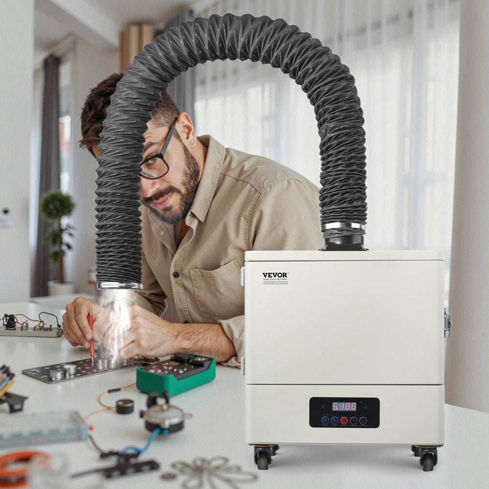 DX2000II - 280W Solder Fume Extractor with 459m³/h Airflow