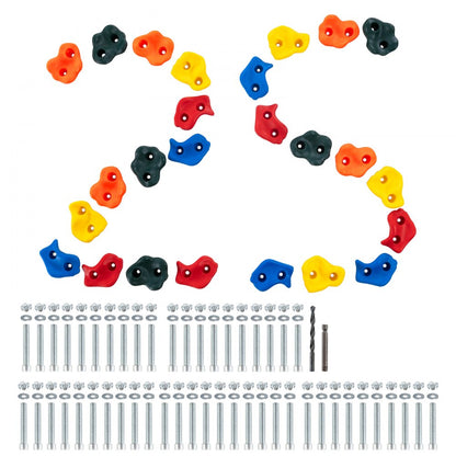 PYTZ-4 - Vibrant Weather-Resistant Rock Climbing Holds for Kids