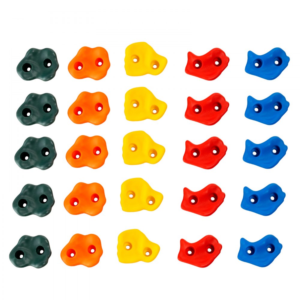 PYTZ-4 - Vibrant Weather-Resistant Rock Climbing Holds for Kids