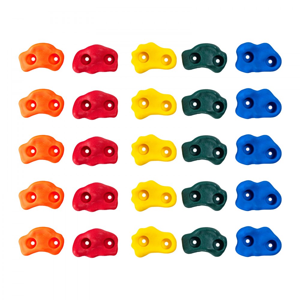 PYTZ-5 - Colorful Durable Rock Climbing Holds for Kids' Indoor/Outdoor Fun