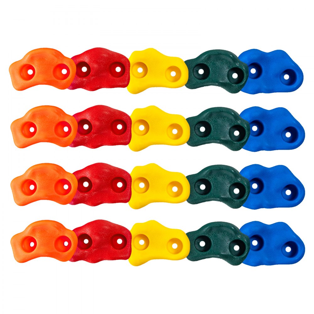 PYTZ-5 - Colorful Durable Rock Climbing Holds for Kids' Indoor/Outdoor Fun