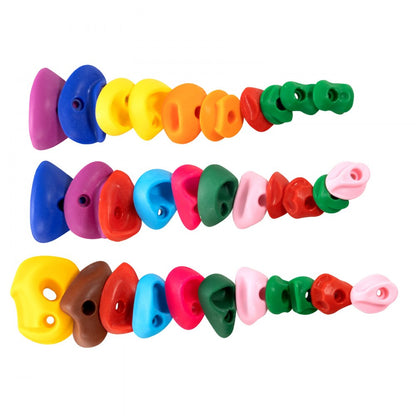 PYTZ-6 - Durable 32-Piece VEVOR Climbing Holds for Kids, Indoor/Outdoor Fun