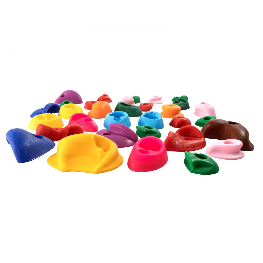 PYTZ-7 - Durable Rock Climbing Holds for Kids' Indoor/Outdoor Fun