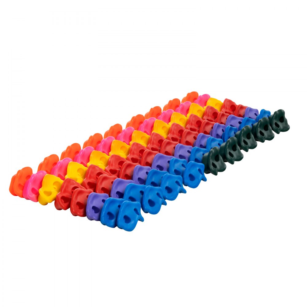 PYTZ-8 - Durable Rock Climbing Holds for Kids, Easy Installation, Bright Colors