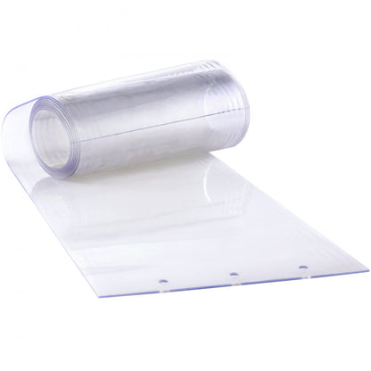 KDV0 - VEVOR Clear PVC Strip Curtain for Draft and Bug Control