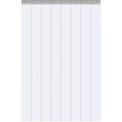 F0V0 - Durable PVC Strip Curtain for Freezers and Warehouses (Quick Install)