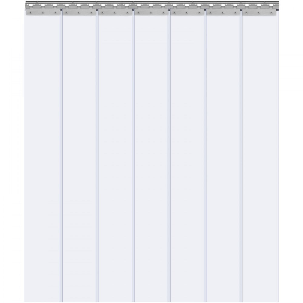KDV0 - VEVOR Durable Clear PVC Strip Curtain for Easy Installation