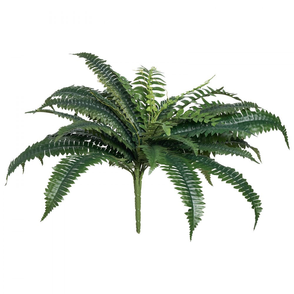 XH-G01 - Lush Artificial Boston Fern, 35 Branches, No Upkeep Needed