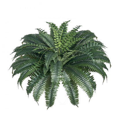 XH-G04 - Lifelike Artificial Boston Fern for Indoor/Outdoor Décor