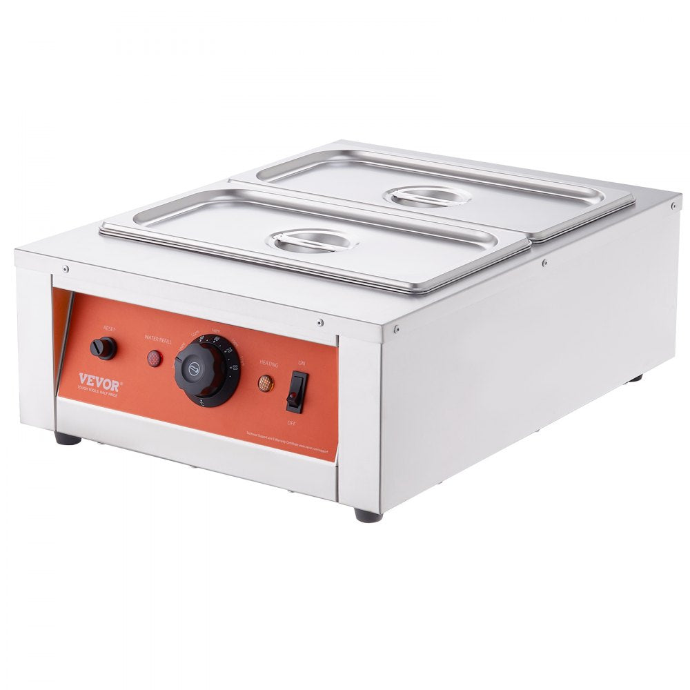 CS-4-US - VEVOR 2-Tank Chocolate Melting Machine with Precision Temperature Control