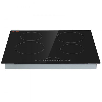 LT4-77 - 6000W Built-in Electric Cooktop with 4 Burners and Touch Control