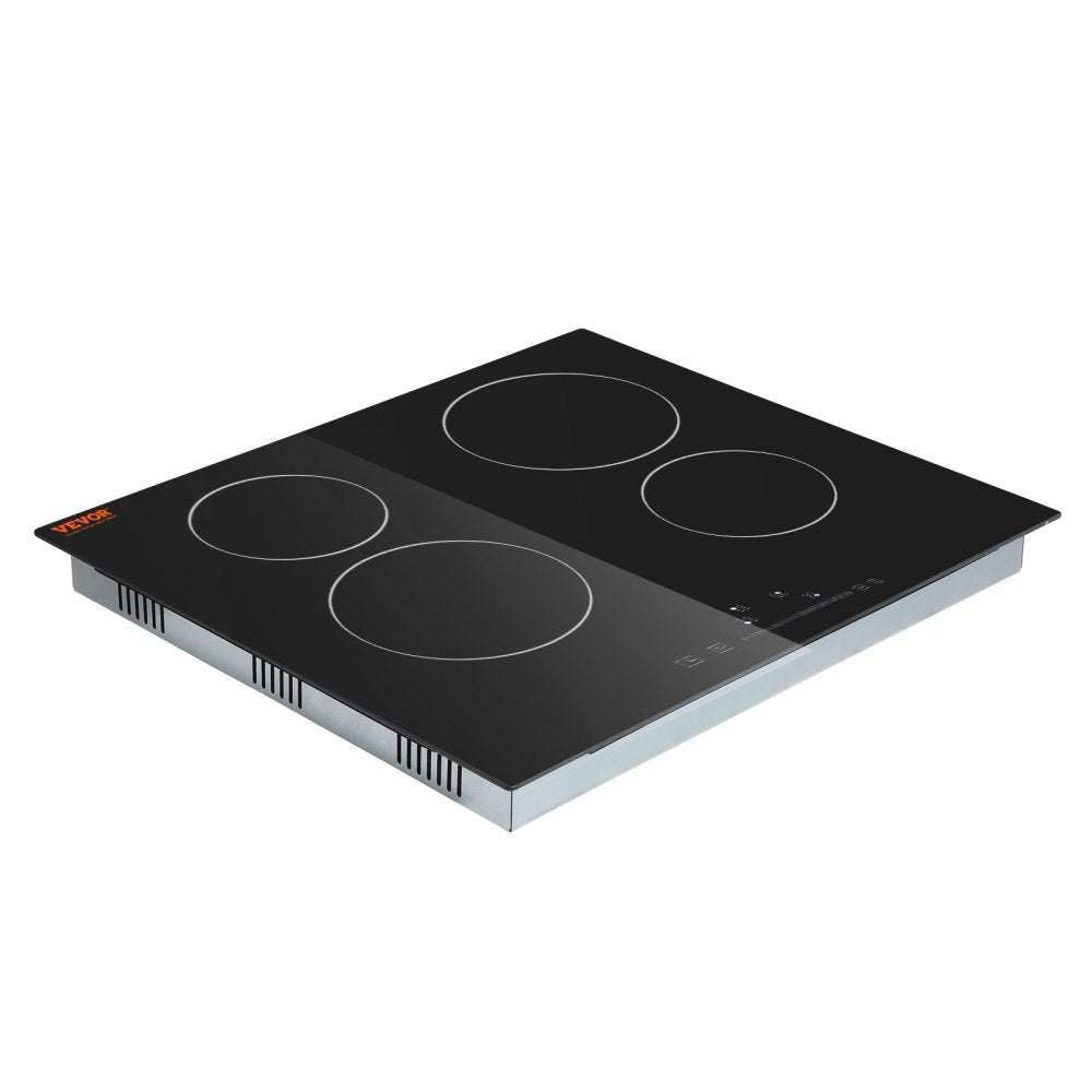 LT4-77 - 6000W Built-in Electric Cooktop with 4 Burners and Touch Control