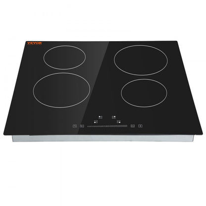 LT4-77 - 6000W Built-in Electric Cooktop with 4 Burners and Touch Control
