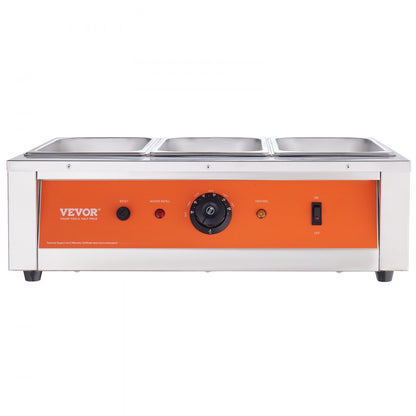 CS-3-US - 26.5 lbs Stainless Steel Chocolate Melting Pot with Precise Temperature Control