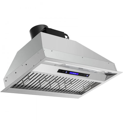 E70-30-SS - 30" Stainless Steel Range Hood with 900CFM Suction Power