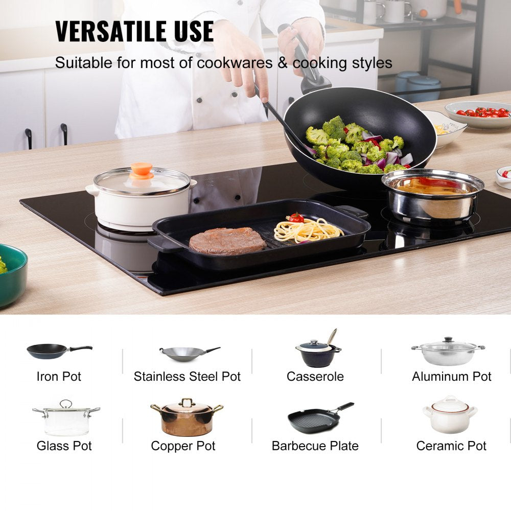 LT4-78 - 30" Electric Cooktop with 4 Burners & Touch Controls