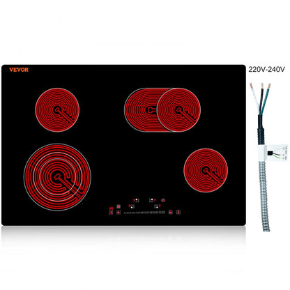 LT4-78 - 30" Electric Cooktop with 4 Burners & Touch Controls