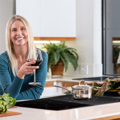 LT5-32 - 30.3" Glass Electric Cooktop with 5 Burners & Touch Controls