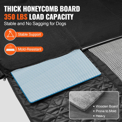 WMDY24153 - Waterproof Dog Car Seat Cover for SUVs & Trucks