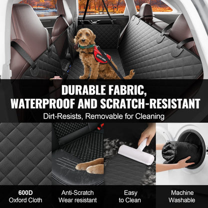 WMDY24153 - Waterproof Dog Car Seat Cover for SUVs & Trucks