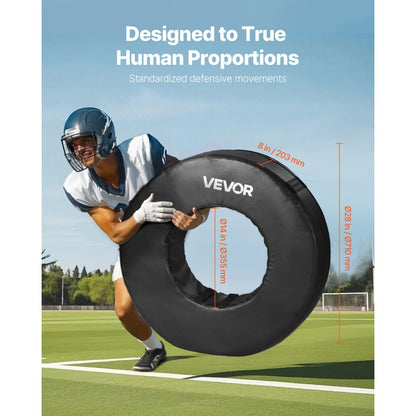 NTRLZQ-002 - Waterproof PVC 1PCS Football Tackle Wheel for Skill Training