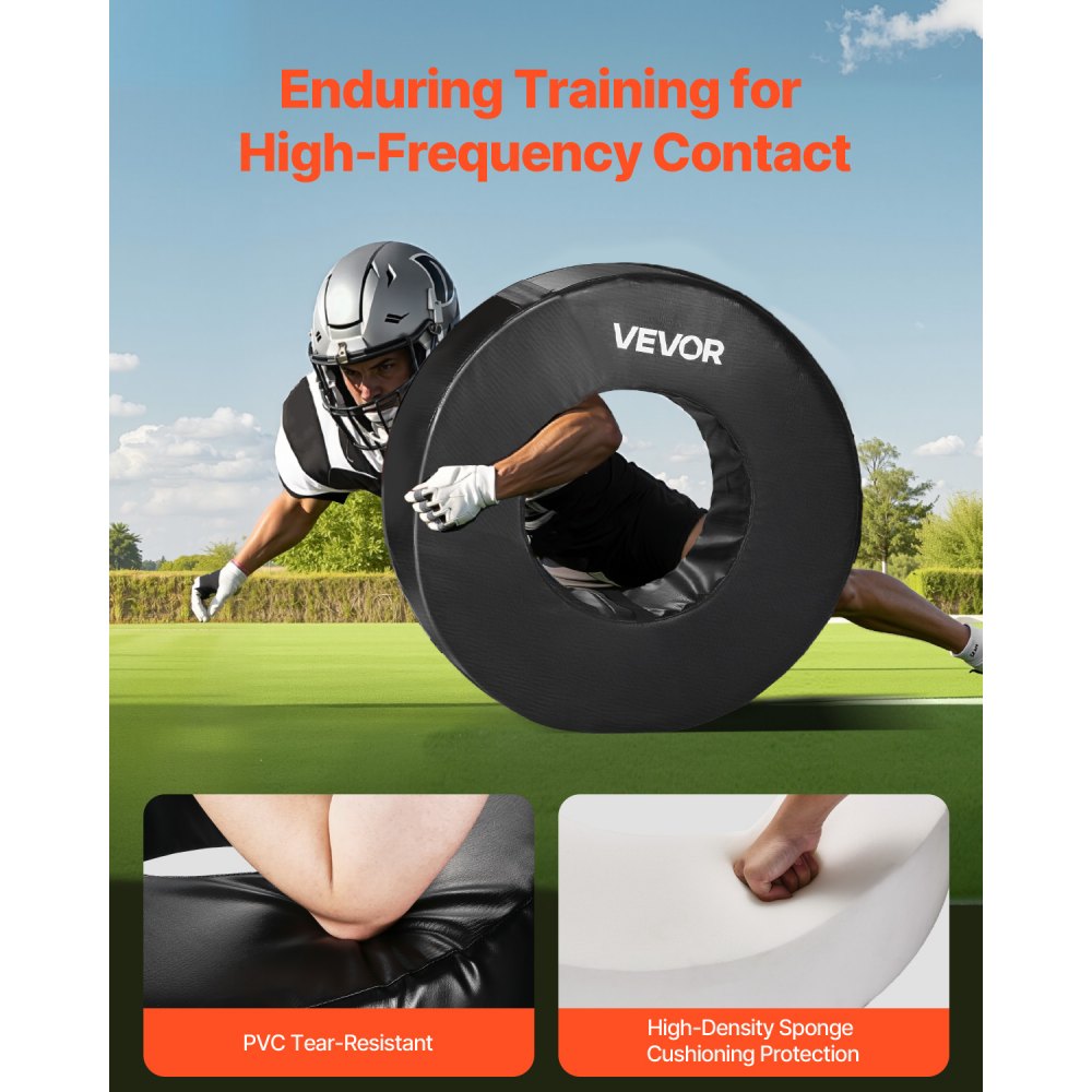 NTRLZQ-002 - Waterproof PVC 1PCS Football Tackle Wheel for Skill Training