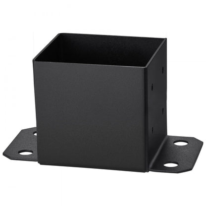 QBLZ-6in-4 - 6x6 Post Base Bracket for Deck Stability, 8.4x5.7x5.5 inches