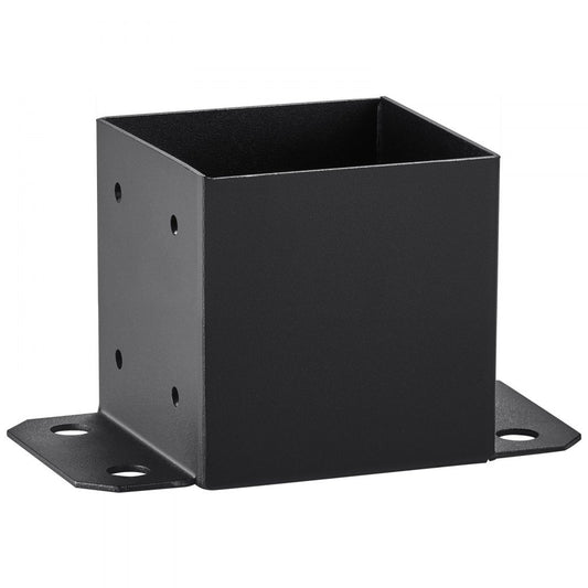 QBLZ-6in-4 - 6x6 Post Base Bracket for Deck Stability, 8.4x5.7x5.5 inches