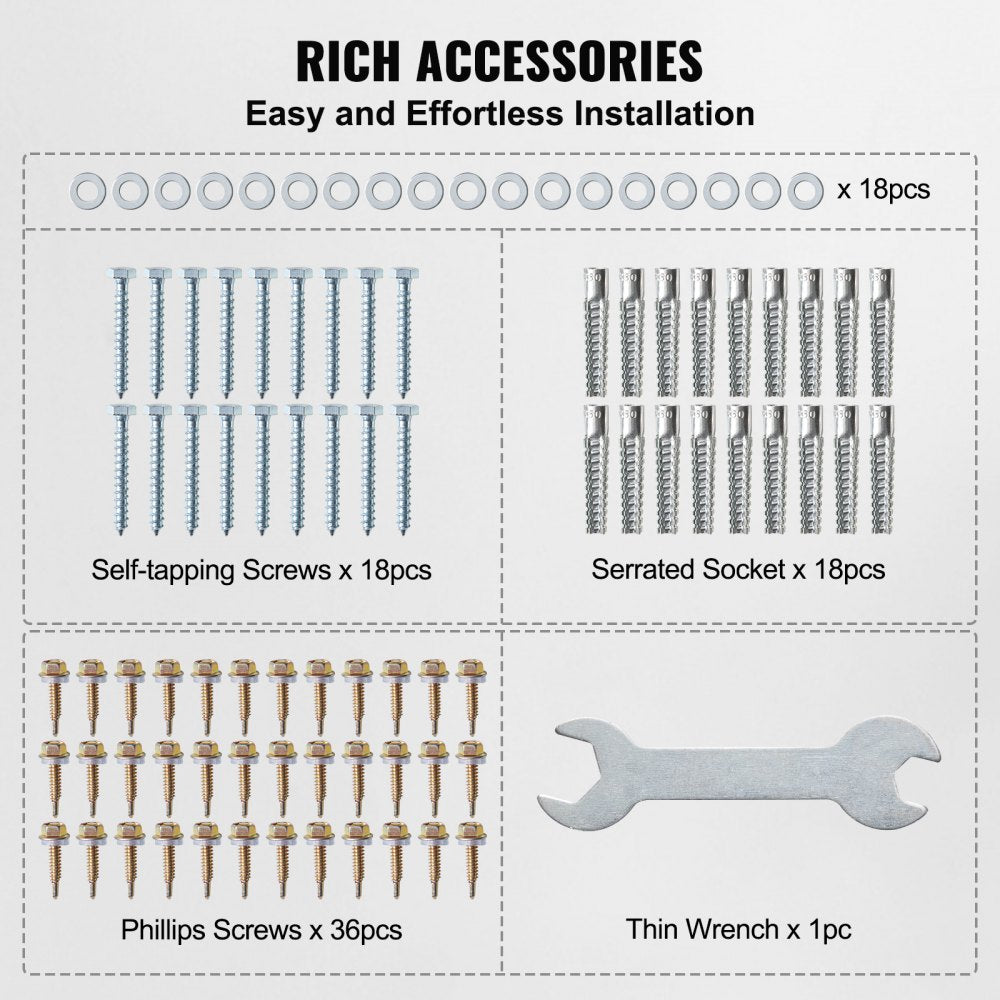 QBLZ-6in-4 - Durable 4x4 Post Base Brackets, 3.8x5.5x6.4 Inches