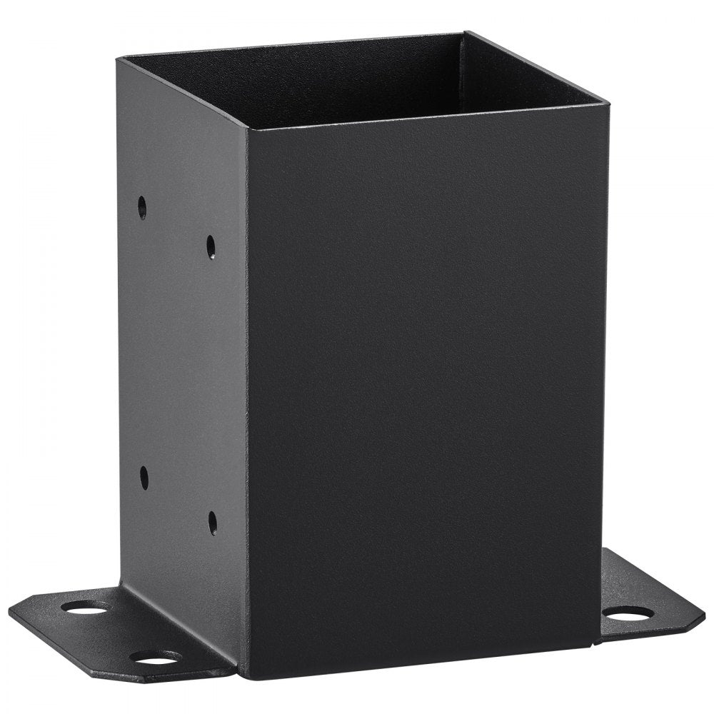 QBLZ-6in-4 - Durable 4x4 Post Base Brackets, 3.8x5.5x6.4 Inches