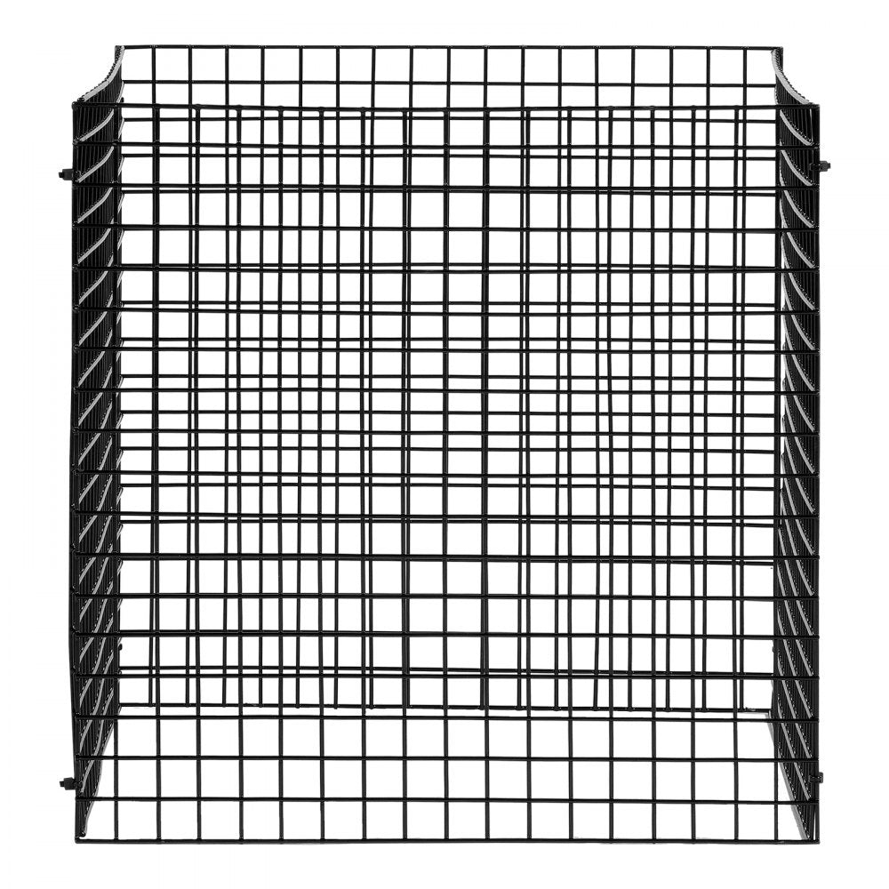JSQBWZCL-12in-10P - Stackable Carbon Steel Plant Cage for Vegetable Protection