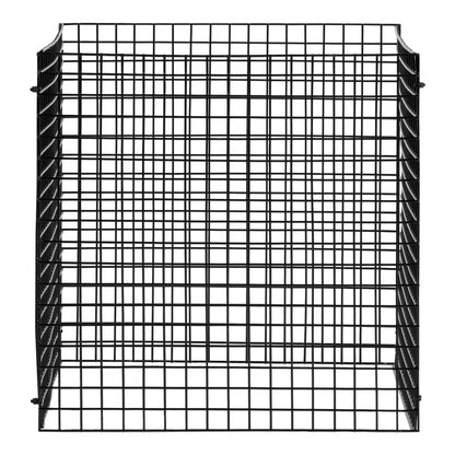 JSQBWZCL-12in-10P - Stackable Carbon Steel Plant Cage for Vegetable Protection