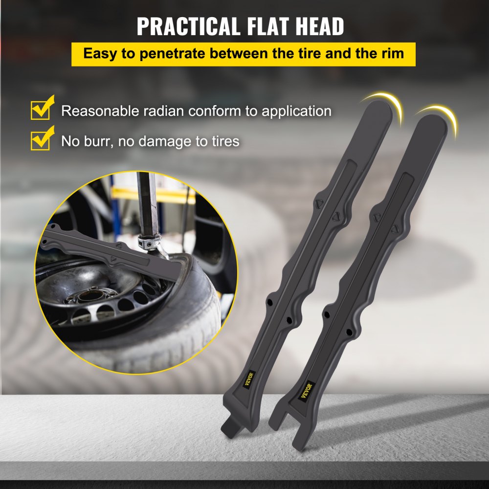 VV-TBB-16 - 16" Heavy-Duty Tire Spoon Set for Bikes and Motorcycles