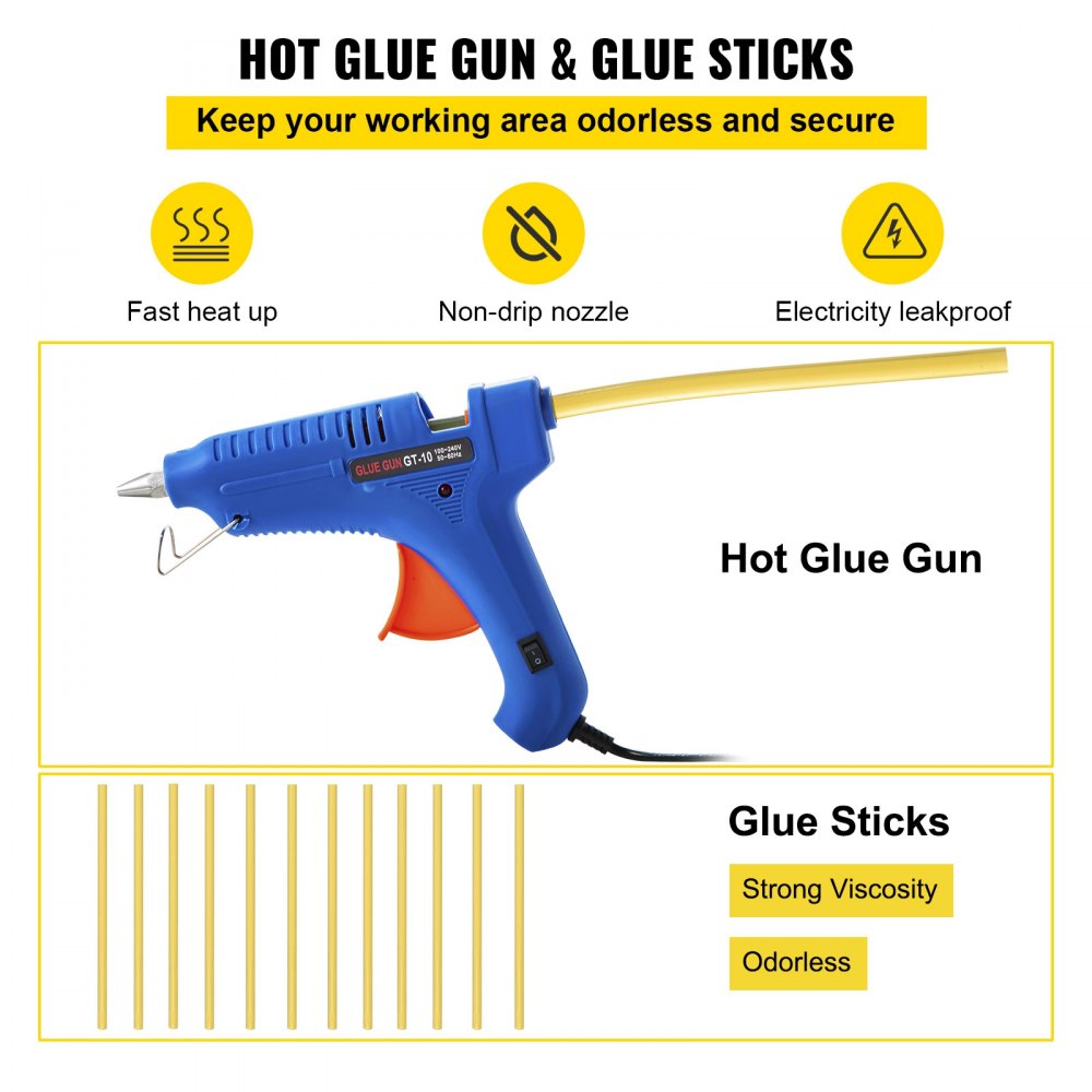 VV-PR-T8902 - 89-Piece Paintless Dent Removal Tool Kit for Minor Repairs