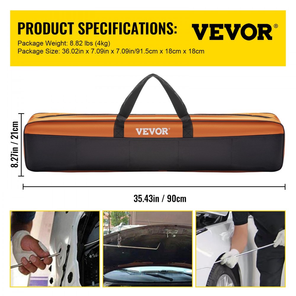 VV-PR-R20 - 20-Piece Dent Removal Tool Kit with Carrying Bag