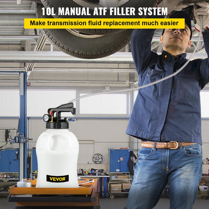 10L ATF Pump - 10L Manual Transmission Fluid Pump with 14 Adapters