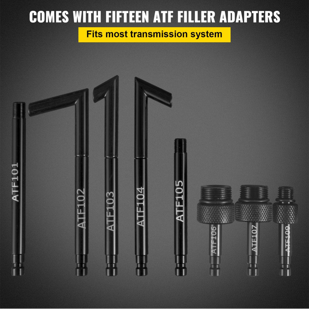 7.5L ATF Tank - Durable Transmission Fluid Pressure Bleeder with Flow Control