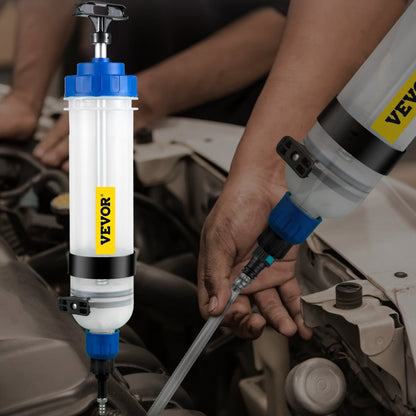 1.5L Oil Extractor - Ergonomic Brake Fluid Extractor with 1500ml Capacity