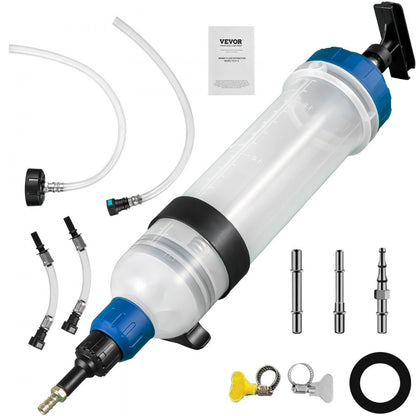 1.5L Oil Extractor - Ergonomic Brake Fluid Extractor with 1500ml Capacity