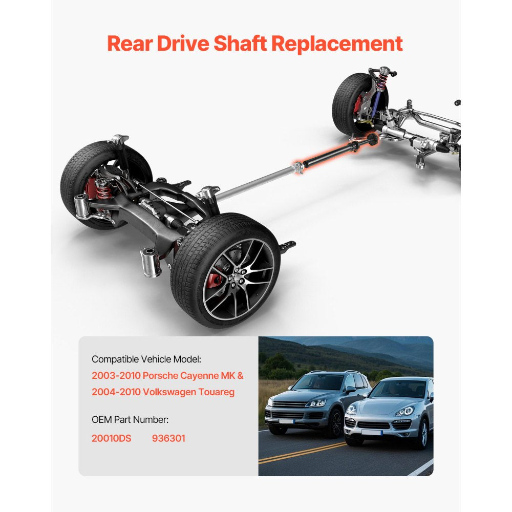 JR12D019 - High-Strength Rear Drive Shaft for 2003-2010 Cayenne & Touareg