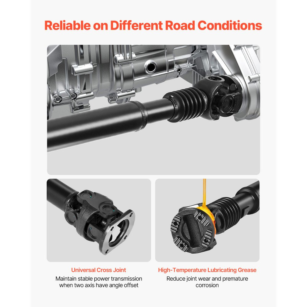 JR08D020 - Durable Front Drive Shaft Assembly for 2003-2013 Dodge RAM