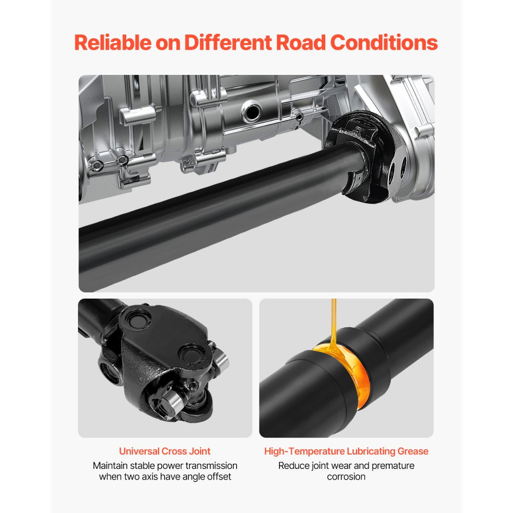 JR08D011 - Durable Front Drive Shaft for 1987-2001 Jeep Cherokee 4.0L