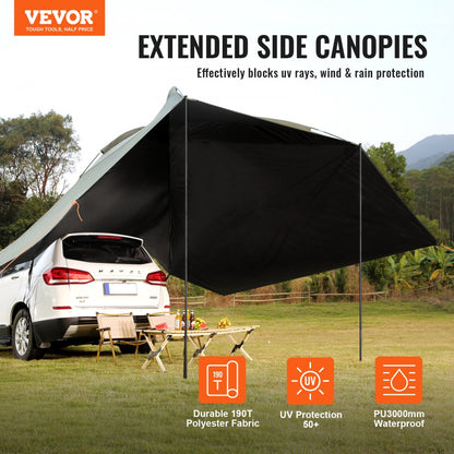 ATWCA3223 - 10' x 7' VEVOR Vehicle Awning for Camping & Picnics