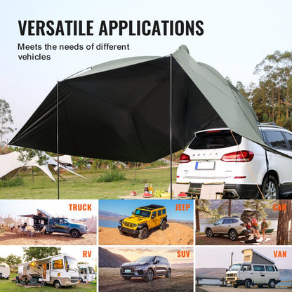ATWCA3223 - 10' x 7' VEVOR Vehicle Awning for Camping & Picnics