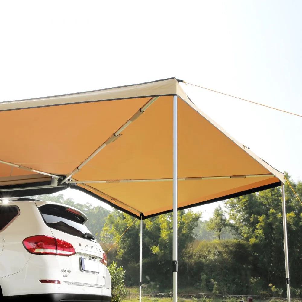 ATSA27025 - 102.4" Waterproof Vehicle Awning with UV Protection & Adjustable Setup