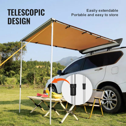 ATSA2025 - UV50+ Waterproof Retractable Side Awning for Vehicles