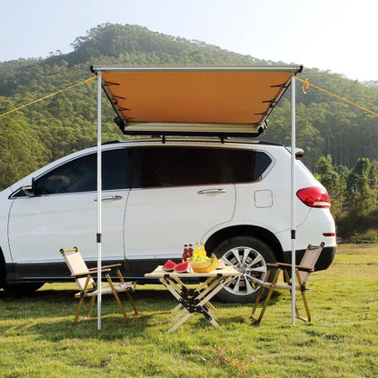 ATSA2025 - UV50+ Waterproof Retractable Side Awning for Vehicles