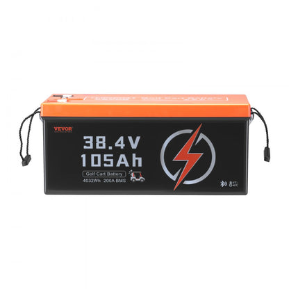 HD-38.4-100-CK-C - 105Ah 36V Lithium Battery with Bluetooth LCD Monitor