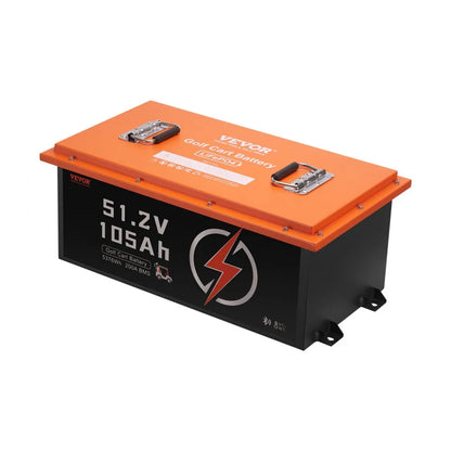 HD-51.2-100-TK-C - 105Ah Lithium Battery with LCD & Bluetooth Connectivity