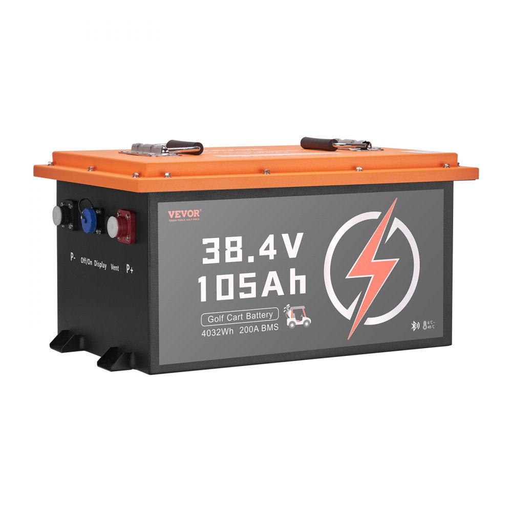 HD-38.4-100-TK-C - 105Ah 36V Lithium Battery with LCD Touch Monitor
